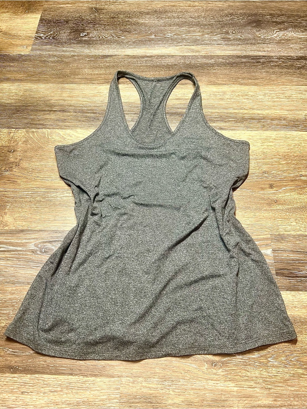 Heather Gray Racerback Workout Tank 🩶 - Picture 1 of 4